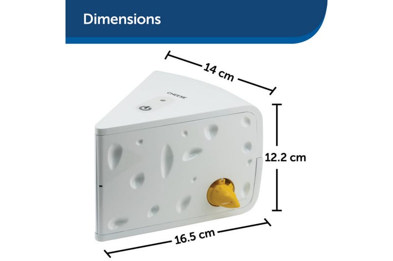 Frolicat Cheese Kattleksak - Sport & fritid - För djuren - Katt - Katt tillbehör & katt saker - Kattleksak