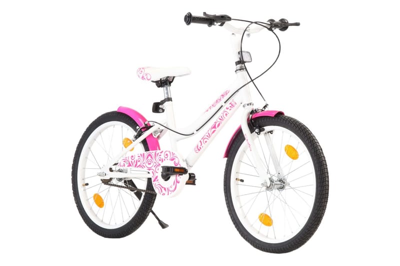 Barncykel 20 tum rosa och vit - Rosa - Sport & fritid - Friluftsliv - Cyklar - Barncykel & juniorcykel