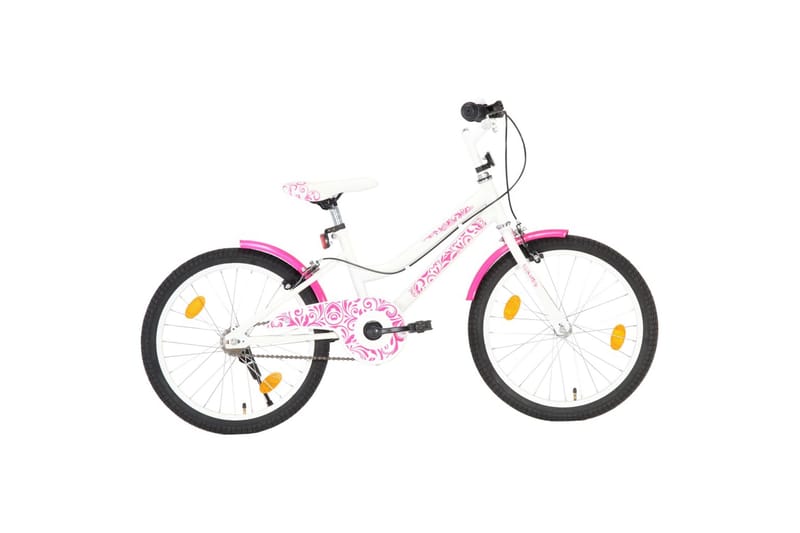 Barncykel 20 tum rosa och vit - Rosa - Sport & fritid - Friluftsliv - Cyklar - Barncykel & juniorcykel