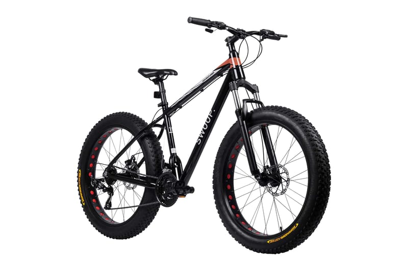 Swoop Cykel Adventurer Fatbike 26 - Svart - Sport & fritid - Friluftsliv - Cyklar - Elcykel