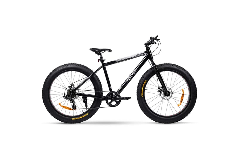 Swoop Cykel Tourer Fatbike 26 - Svart - Sport & fritid - Friluftsliv - Cyklar