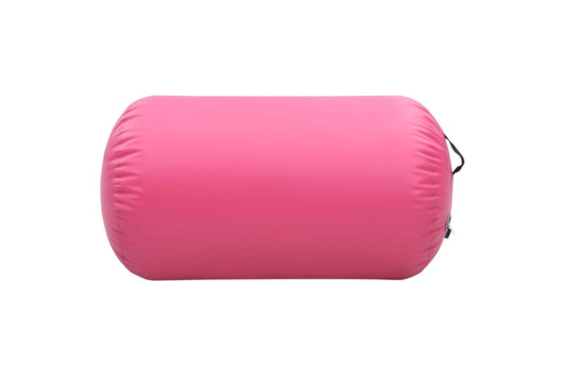 Uppblåsbar gymnastikrulle med pump 100x60 cm PVC rosa - Rosa - Sport & fritid - Hemmagym - Träningsredskap - Gymnastikmatta & Airtrack