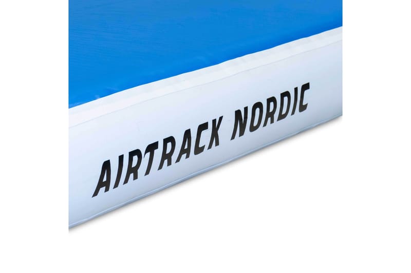 Airtrack Nordic Deluxe Wide 10x2 m - Blå|Vit - Sport & fritid - Hemmagym - Träningsredskap - Gymnastikmatta & Airtrack