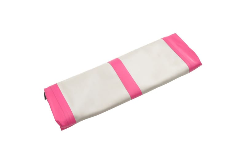 Uppblåsbar gymnastikmatta med pump 600x100x20 cm PVC rosa - Rosa - Sport & fritid - Hemmagym - Träningsredskap - Gymnastikmatta & Airtrack