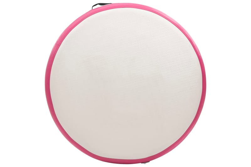 Uppblåsbar gymnastikmatta med pump 100x100x10 cm PVC rosa - Rosa - Gymnastikmatta & Airtrack