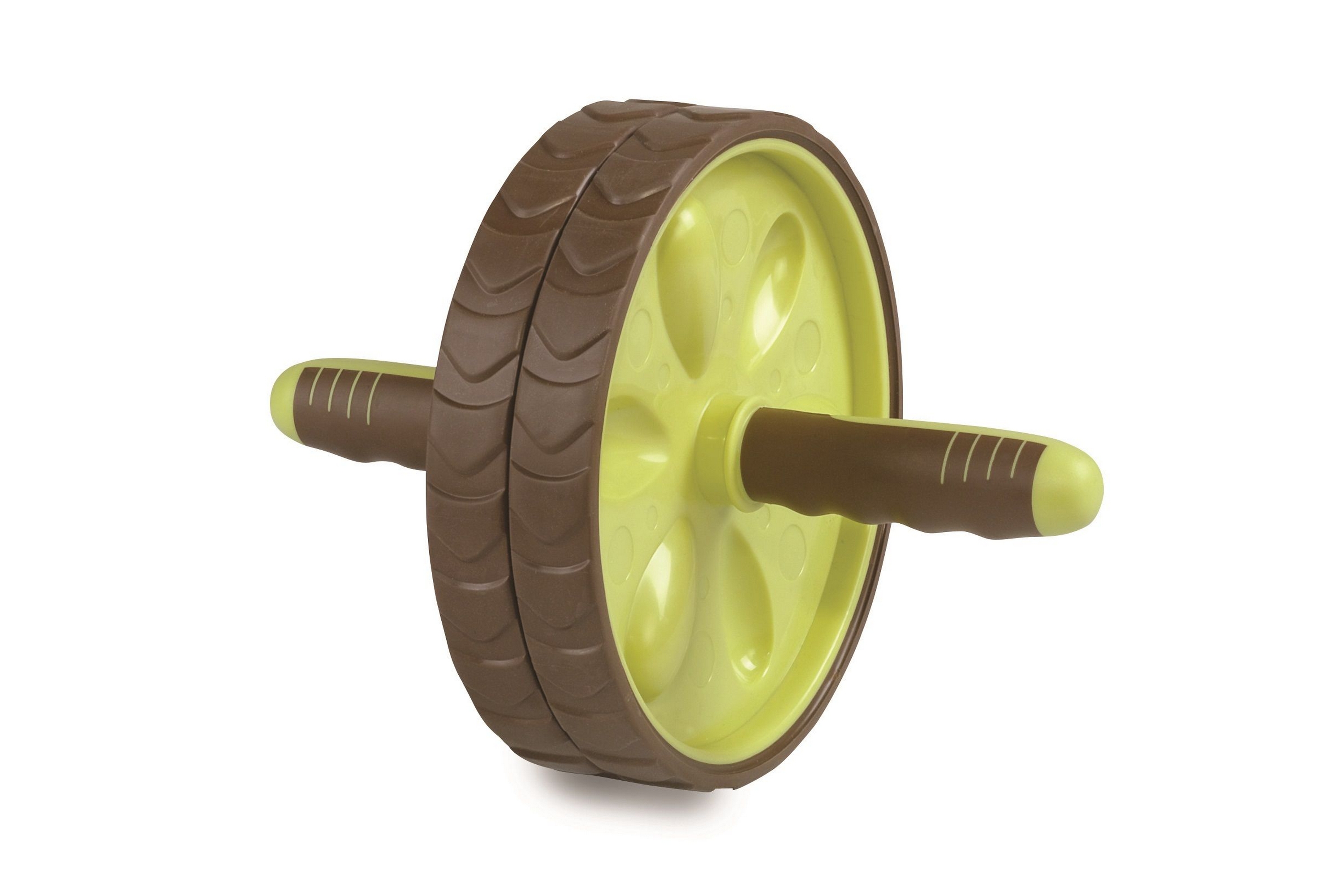 Ecobody Ab Wheel - Grön|Brun Träningshjul & maghjul Brun,Grön Plast