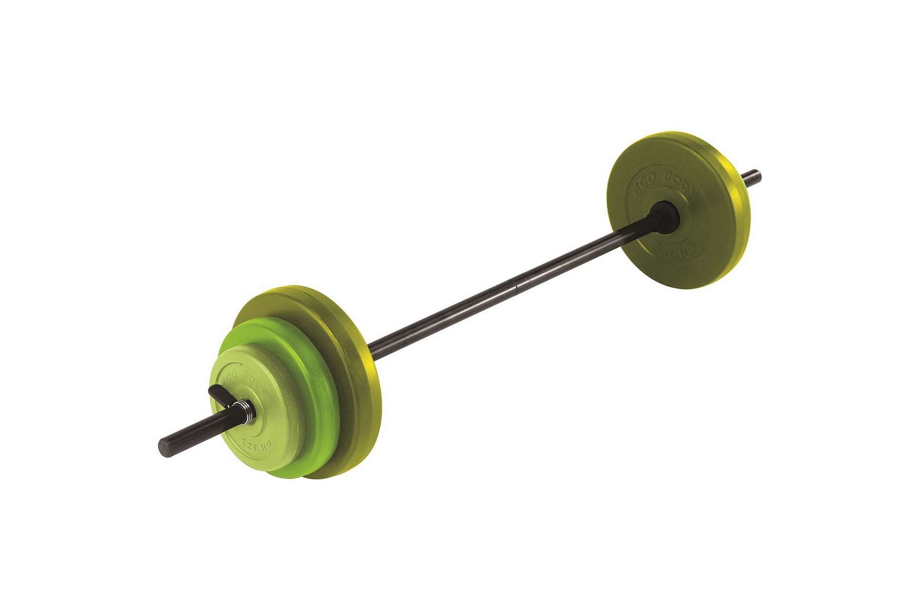 Ecobody Pump set 20 kg - Grön Skivstång Plast