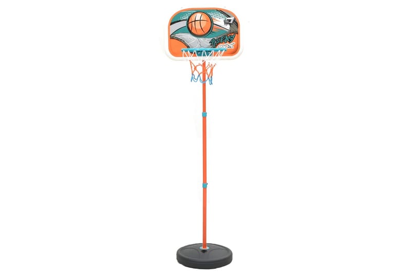 Flyttbar basketkorg justerbar 133-160 cm - Flerfärgad - Sport & fritid - Lek & sport - Utomhusspel