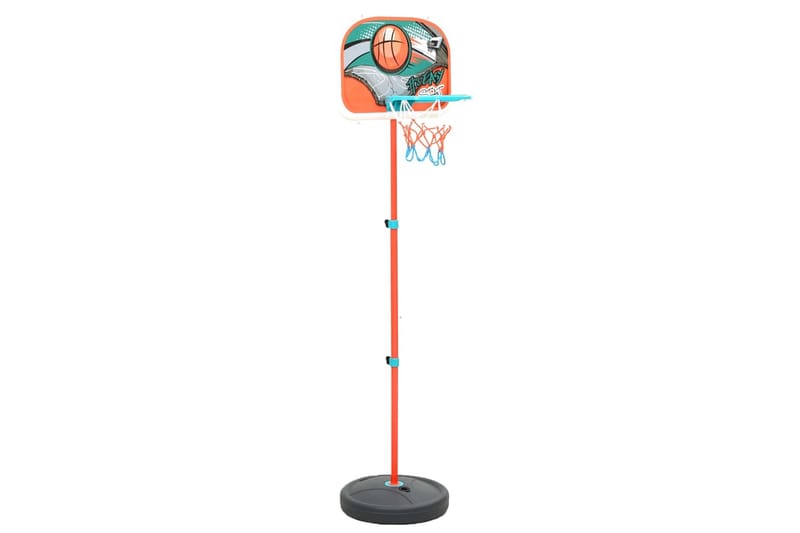 Flyttbar basketkorg justerbar 133-160 cm - Flerfärgad - Sport & fritid - Lek & sport - Utomhusspel