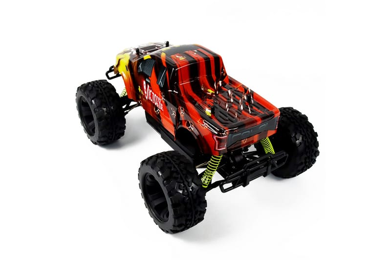 React RC-Bil New Tiger Nitro, 4WD - Svart/Orange - Lekplats & lekplatsutrustning - Radiostyrd bil - Radiostyrt