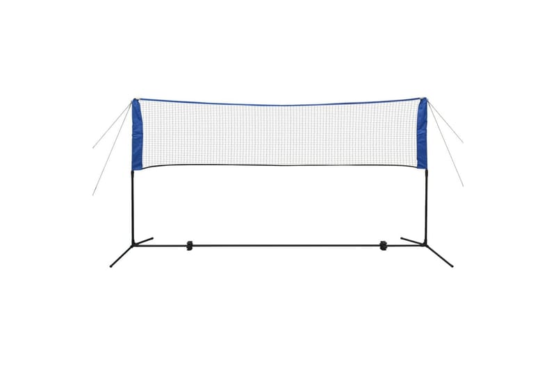 Badmintonnät med fjäderbollar 300x155 cm - Utomhusspel