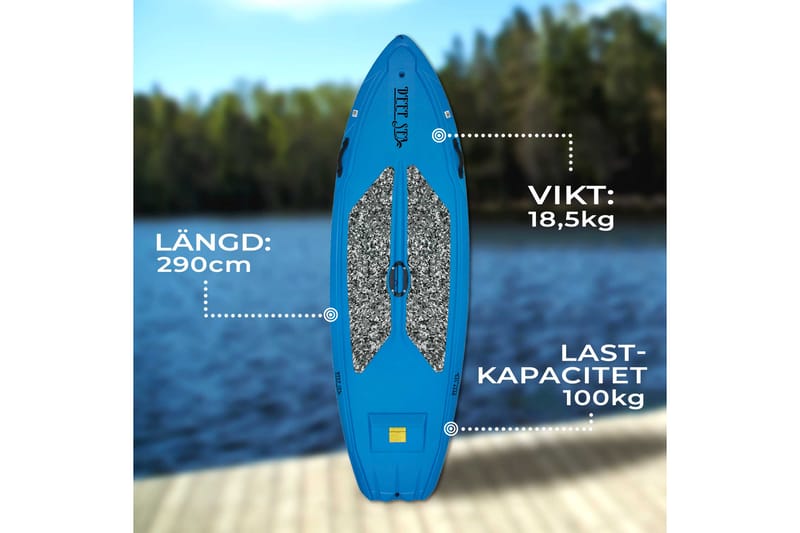 Deep Sea SUP-Bräda Hård - Blå - SUP & paddleboard