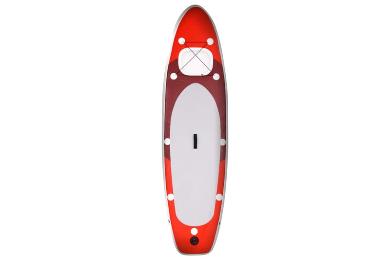 Upplåsbar SUP-bräda set röd 330x76x10 cm - Röd - Sport & fritid - Lek & sport - Vattensport & vattenlek - SUP & paddleboard