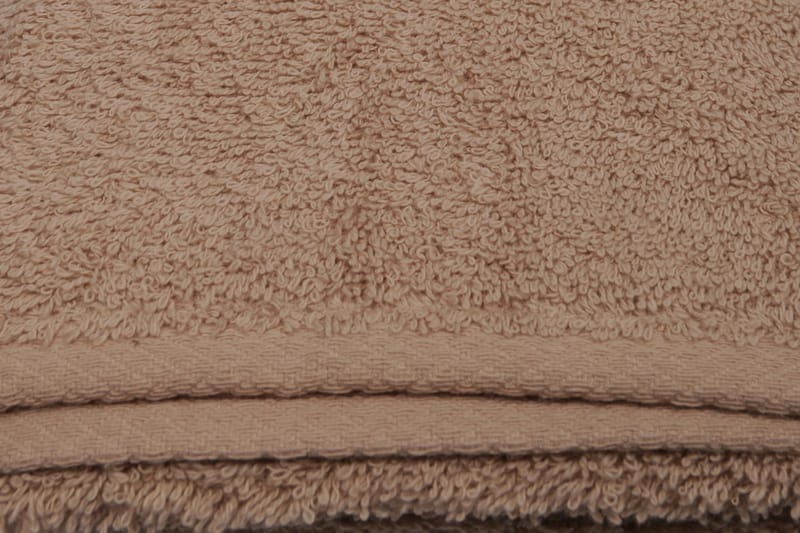 Hobby Handduk 50x90 cm - Ljusbrun - Handduk