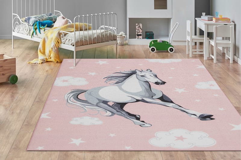 Play Barnmatta 120x160 cm - Rosa - Textil & mattor - Barntextilier - Barnmatta & lekmatta