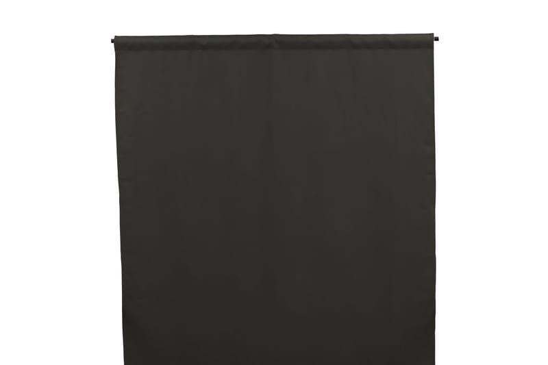 Broddamoll Gardin 90x135 cm - Mörkgrå - Kanallängd