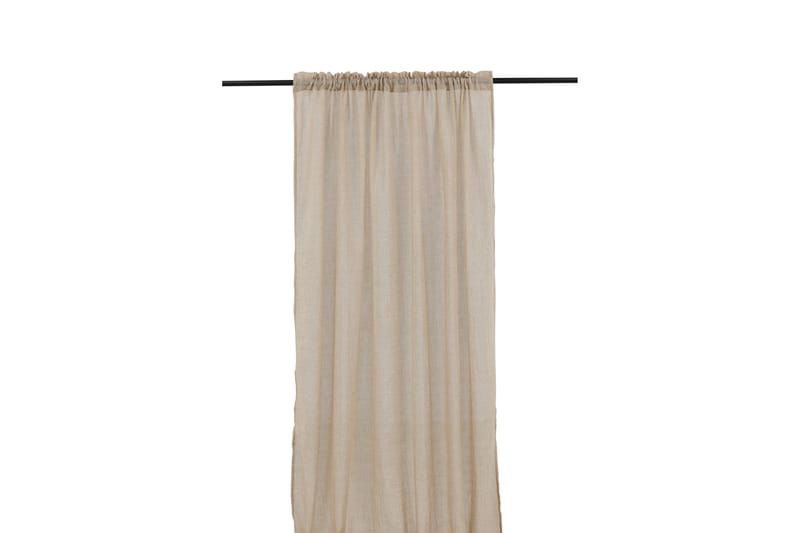 Elena Gardin 135x240 cm - Beige - Textil & mattor - Gardiner - Gardinlängder - Kanallängd