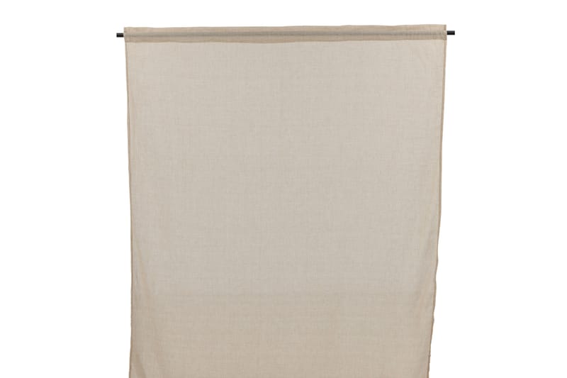 Elena Gardin 135x290 cm - Beige - Textil & mattor - Gardiner - Gardinlängder - Kanallängd