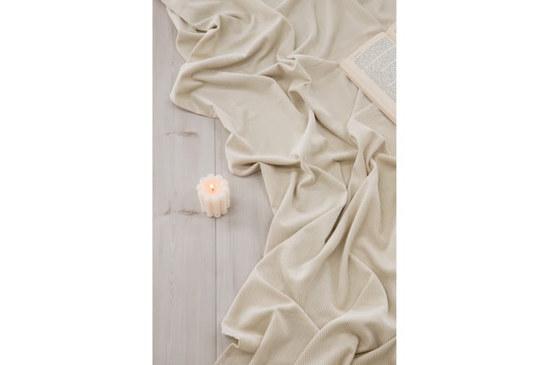 Elma Gardin 140x240 cm - Beige - Textil & mattor - Gardiner - Gardinlängder - Kanallängd