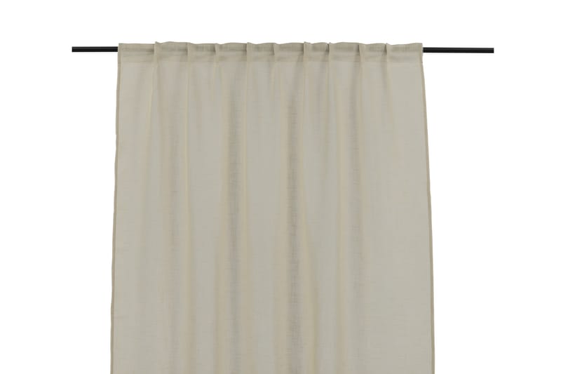 Kaya Gardin 140x240 cm - Beige - Textil & mattor - Gardiner - Gardinlängder - Kanallängd