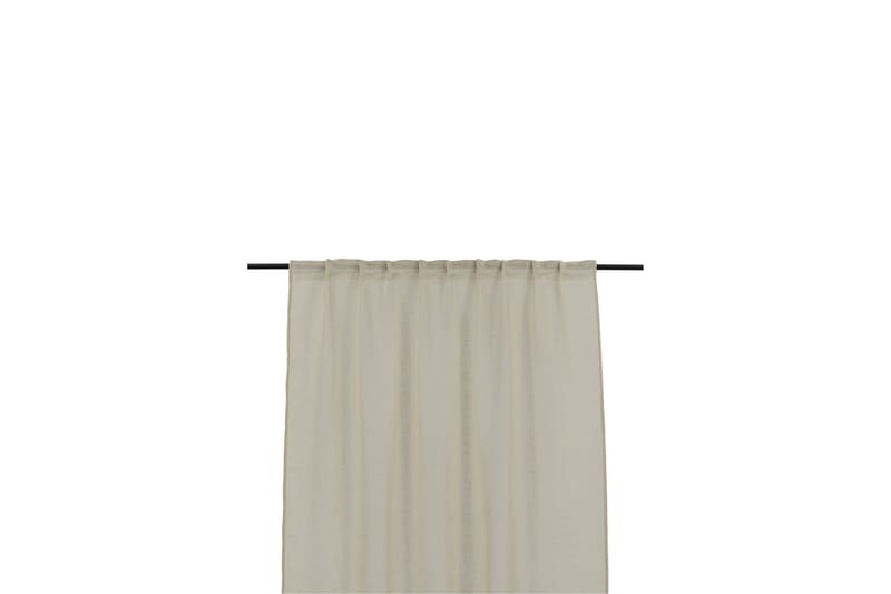 Kaya Gardin 140x240 cm - Beige - Textil & mattor - Gardiner - Gardinlängder - Kanallängd