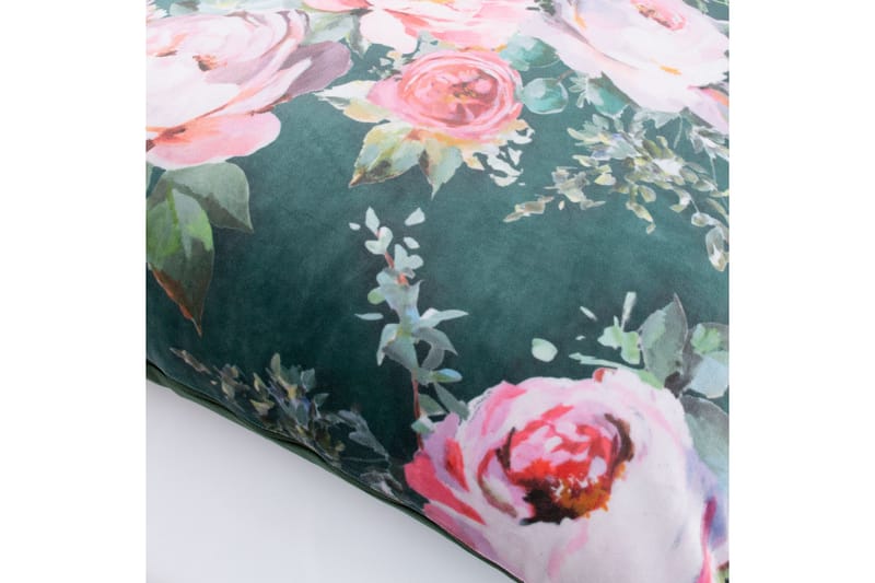 Holly Prydnadskudde 65x65 cm Rosa/Mörkgrå - Textil & mattor - Filtar, kuddar & plädar - Prydnadskudde & kuddfodral