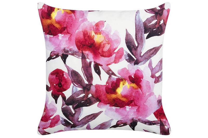 Trepuzzi Utomhuskudde 45x45 cm 2 st - Vit/Rosa - Textil & mattor - Filtar, kuddar & plädar - Utekudde