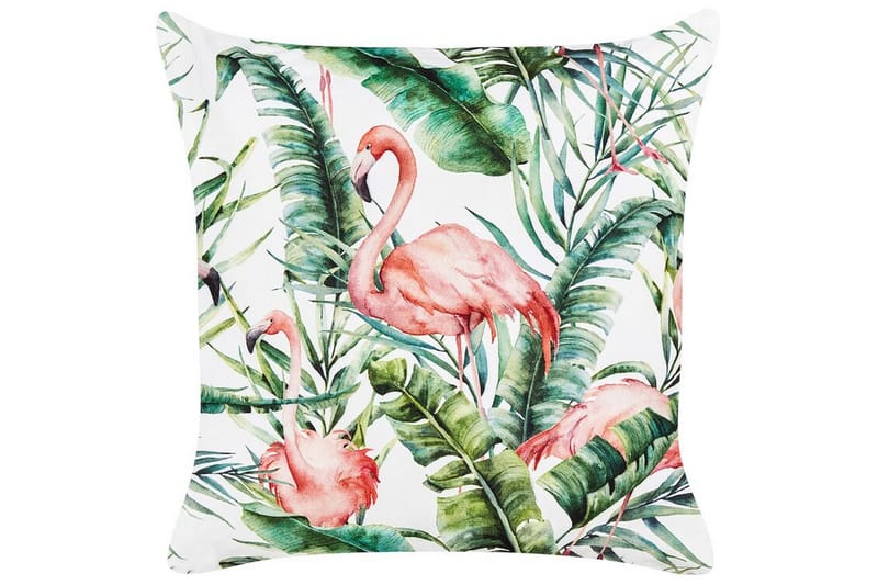 Visper Utomhuskudde 45x45 cm 2 st - Vit/Grön/Rosa - Textil & mattor - Filtar, kuddar & plädar - Utekudde