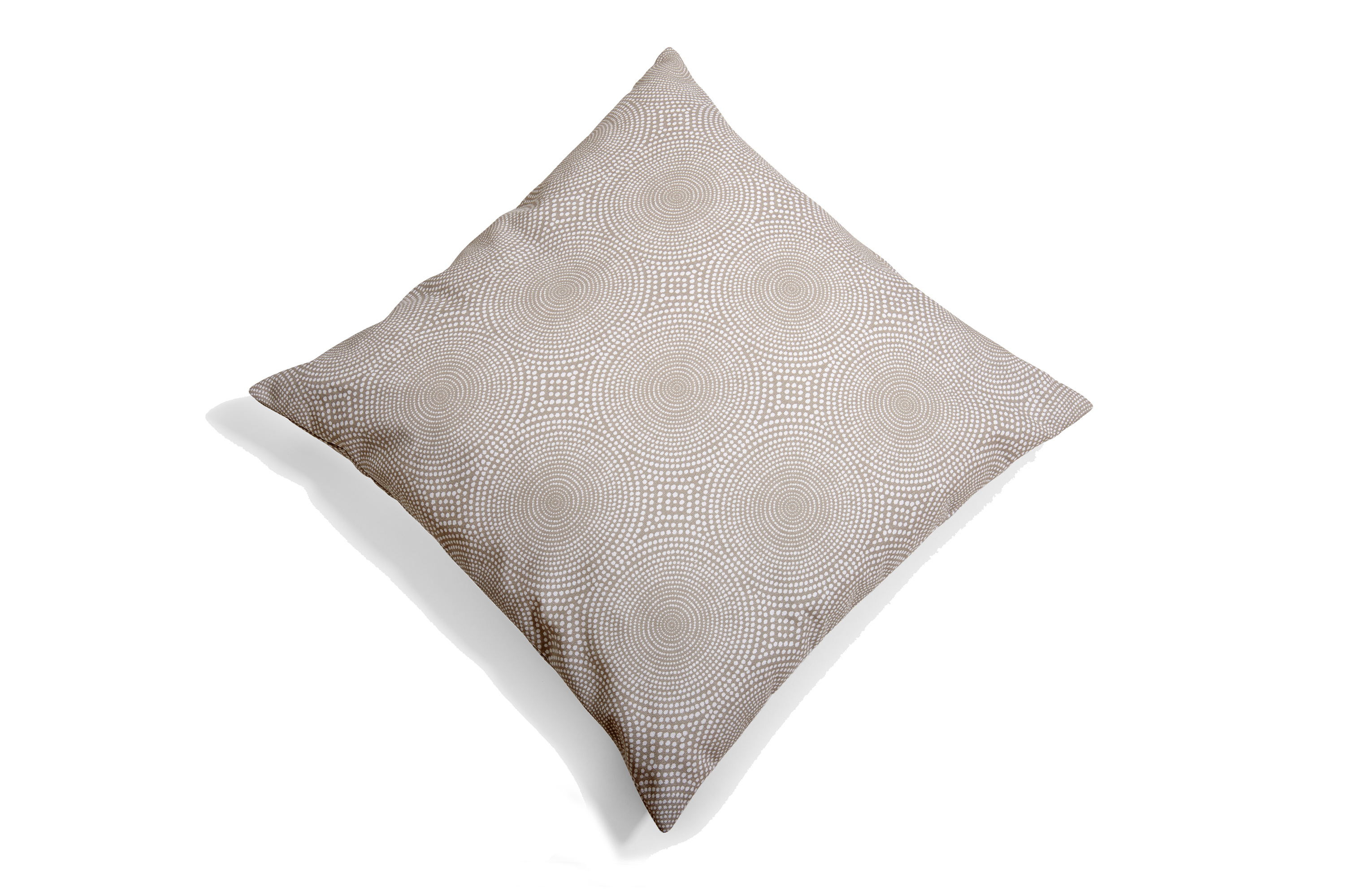 Fritab Dots Kuddfodral 60x60 cm - Beige/Vit F6060,831