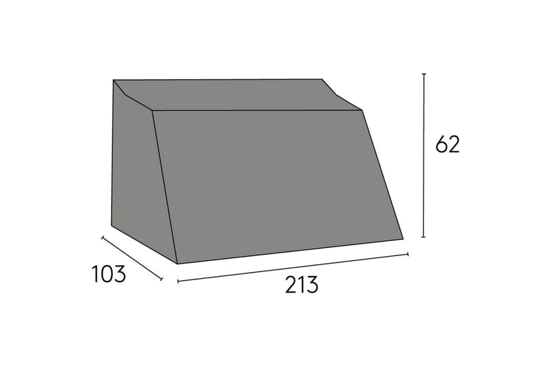 Möbelskydd Soffa Hillerstorp Kungshult 3-sits Svart - Textil & mattor - Möbeltextil - Möbelöverdrag - Sofföverdrag