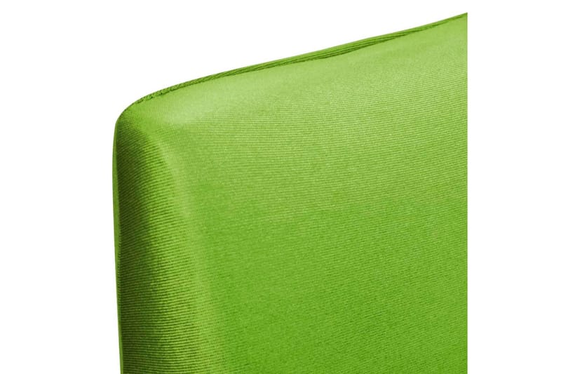Rakt elastiskt stolsöverdrag 6 st grön - Grön - Stolsöverdrag - Möbelöverdrag