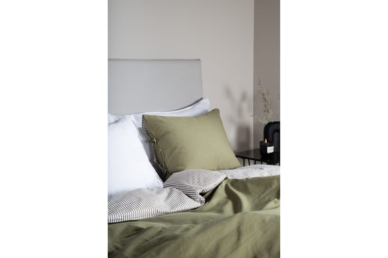 Tvers Sänggavelöverdrag 140x180 cm - Grå - Möbelöverdrag