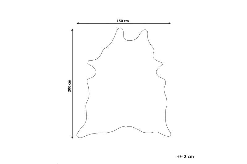 Bogong Skinnmatta 150x200 cm - Svart/Vit - Textil & mattor - Mattor - Fällar & skinnmattor