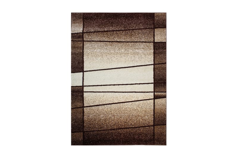 Bonn Matta 200x300 cm Mörkbrun/Ljusbrun - D-sign - Mattor - Gummerade mattor - Små mattor - Mönstrade mattor - Stora mattor - Handvävda mattor