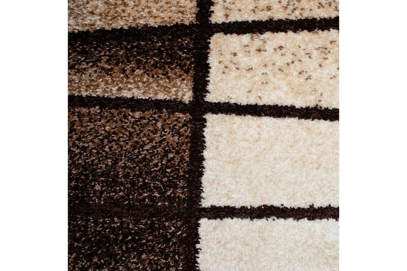 Bonn Matta 200x300 cm Mörkbrun/Ljusbrun - D-sign - Mattor - Gummerade mattor - Små mattor - Mönstrade mattor - Stora mattor - Handvävda mattor