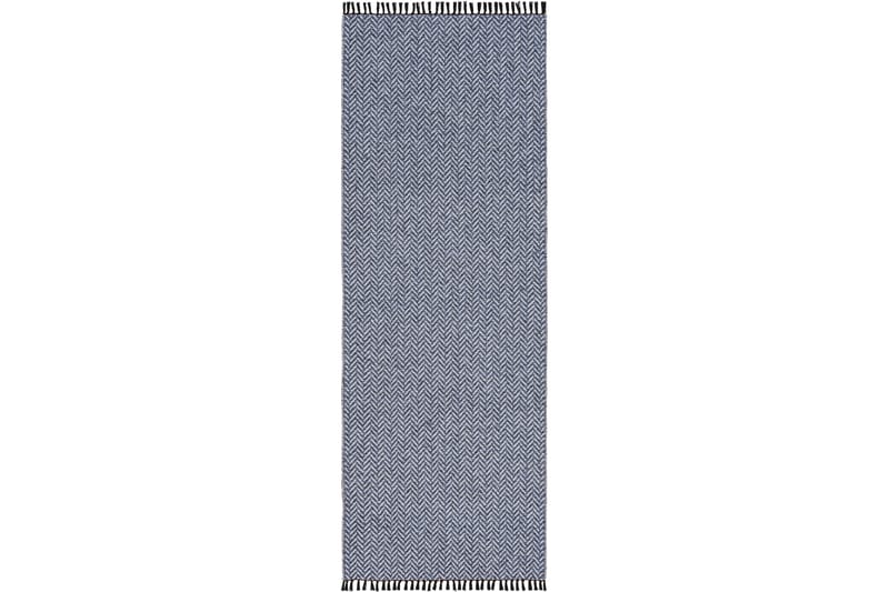 Colette Flatvävd Matta 170x250 cm Rektangulär - Blå - Textil & mattor - Mattor - Flatvävda mattor