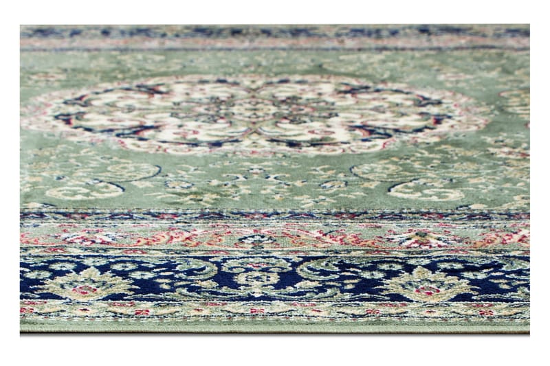 Casablanca Medallion Matta 80x250 - Grön - Textil & mattor - Mattor - Orientaliska mattor - Persisk matta