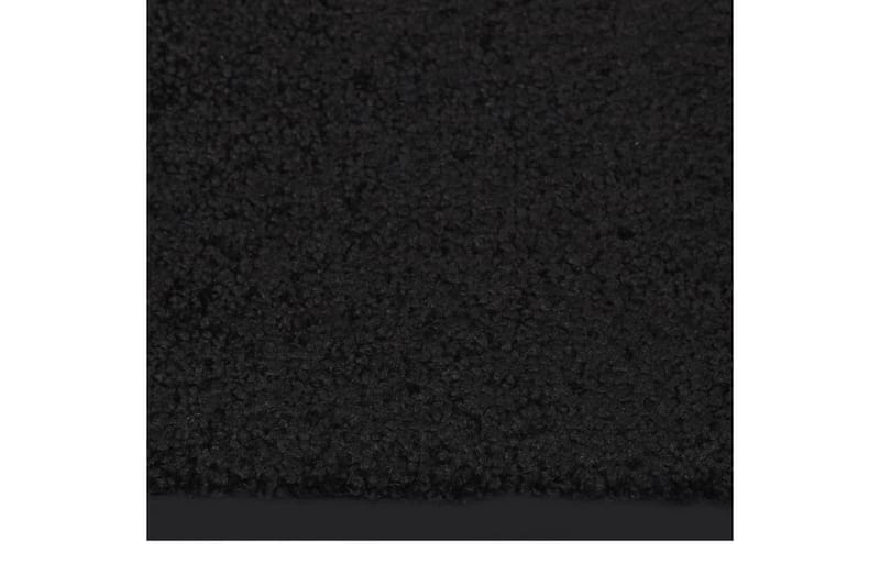 Dörrmatta svart 80x120 cm - Svart - Dörrmatta & hallmatta