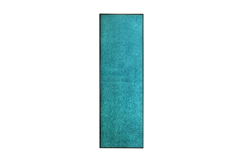 Dörrmatta tvättbar cyan 60x180 cm - Blå/Grön - Dörrmatta & hallmatta