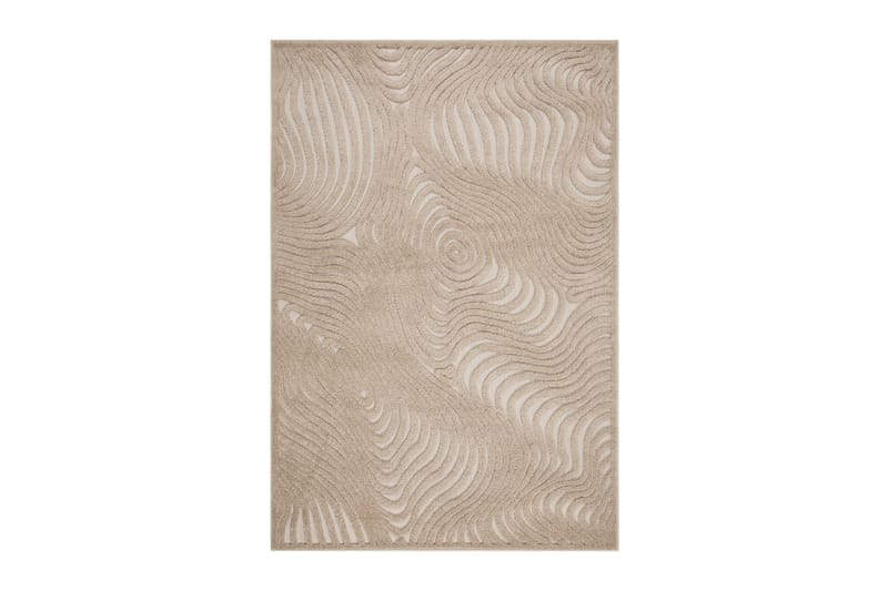 Hampton Flatvävd Matta 140x200 cm Rektangulär - Beige - Textil & mattor - Mattor - Flatvävda mattor