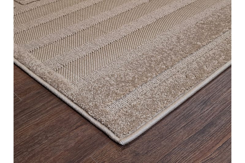 Hampton Flatvävd Matta 140x200 cm Rektangulär - Beige - Textil & mattor - Mattor - Flatvävda mattor