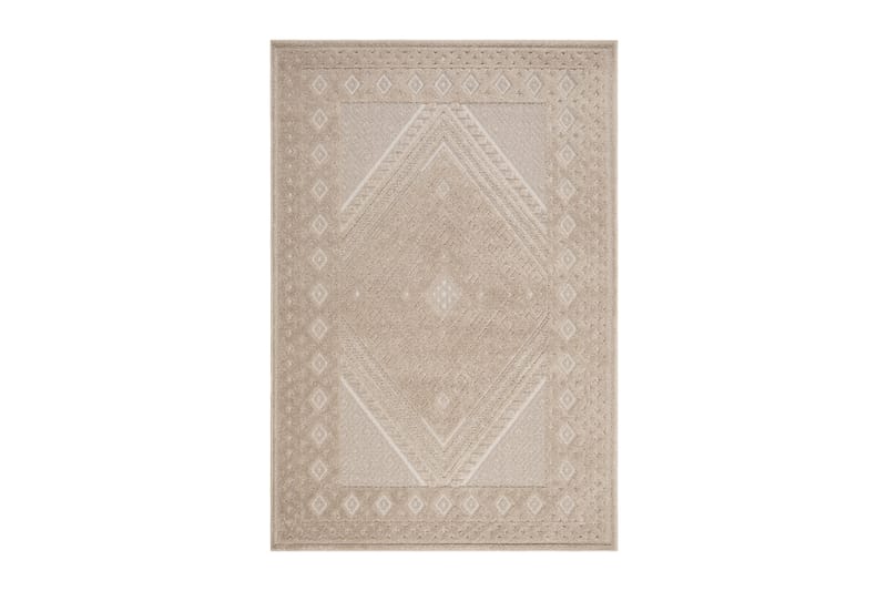 Hampton Flatvävd Matta 140x200 cm Rektangulär - Beige - Textil & mattor - Mattor - Flatvävda mattor