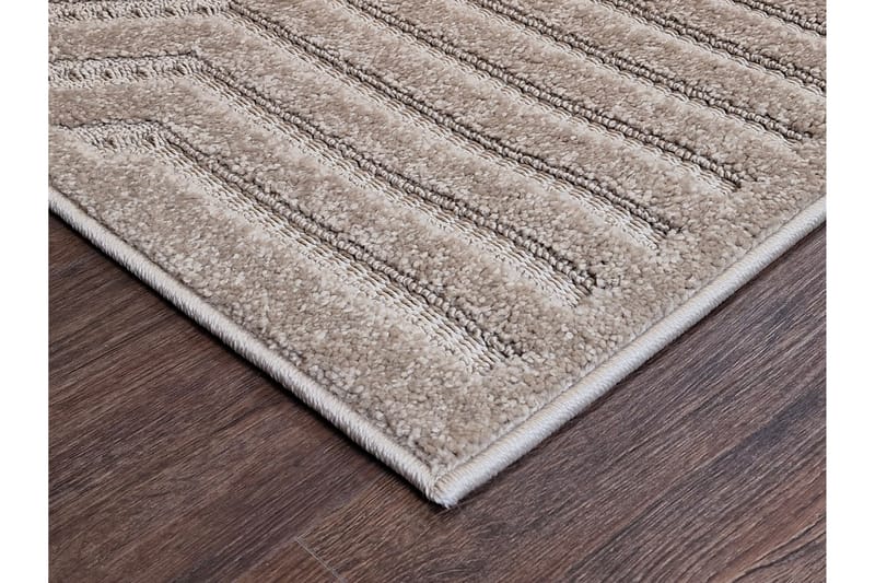 Hampton Flatvävd Matta 160x230 cm Rektangulär - Beige - Textil & mattor - Mattor - Flatvävda mattor