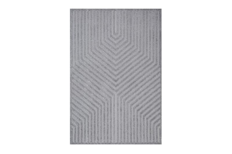 Hampton Flatvävd Matta 200x290 cm Rektangulär - Grå - Textil & mattor - Mattor - Flatvävda mattor