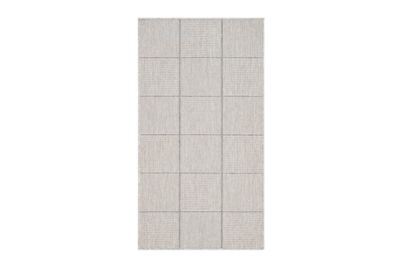 Himansi Flatvävd Matta 80x340 cm - Linne - Handvävda mattor - Gummerade mattor - Små mattor - Mönstrade mattor - Stora mattor - Flatvävda mattor