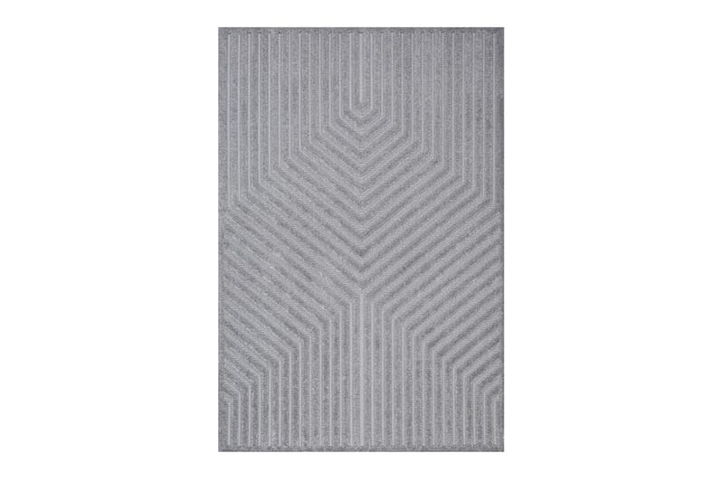 Jaslin Flatvävd Matta 240x340 cm Rektangulär - Grå - Flatvävda mattor