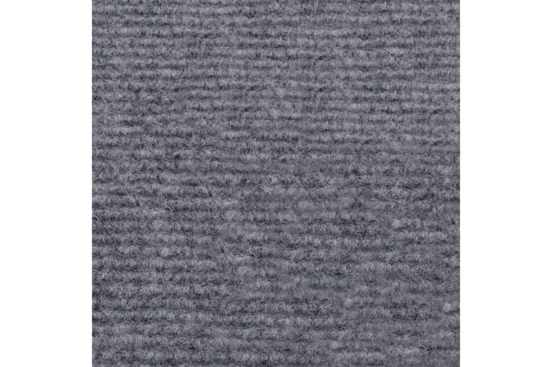 Mässmatta ribbad 1,2x15 m grå - Grå - Mattor