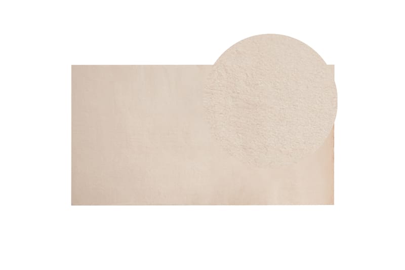 Mirpur Skinnmatta 80x150 cm - Beige - Fällar & skinnmattor