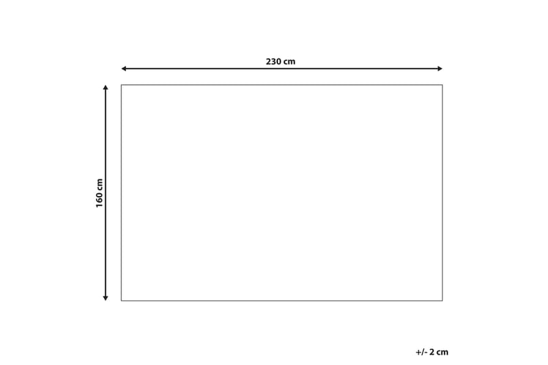 Afis Bomullsmatta 160x230 cm - Beige - Bomullsmatta