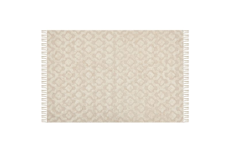 Aksaray Bomullsmatta 140x200 cm - Beige - Textil & mattor - Mattor - Modern matta - Bomullsmatta